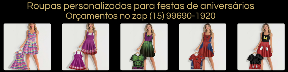 Vestido Infantil Temático Simples Arlequina